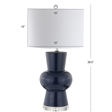 Julia 28.5" Ceramic LED Table Lamp - JONATHAN Y